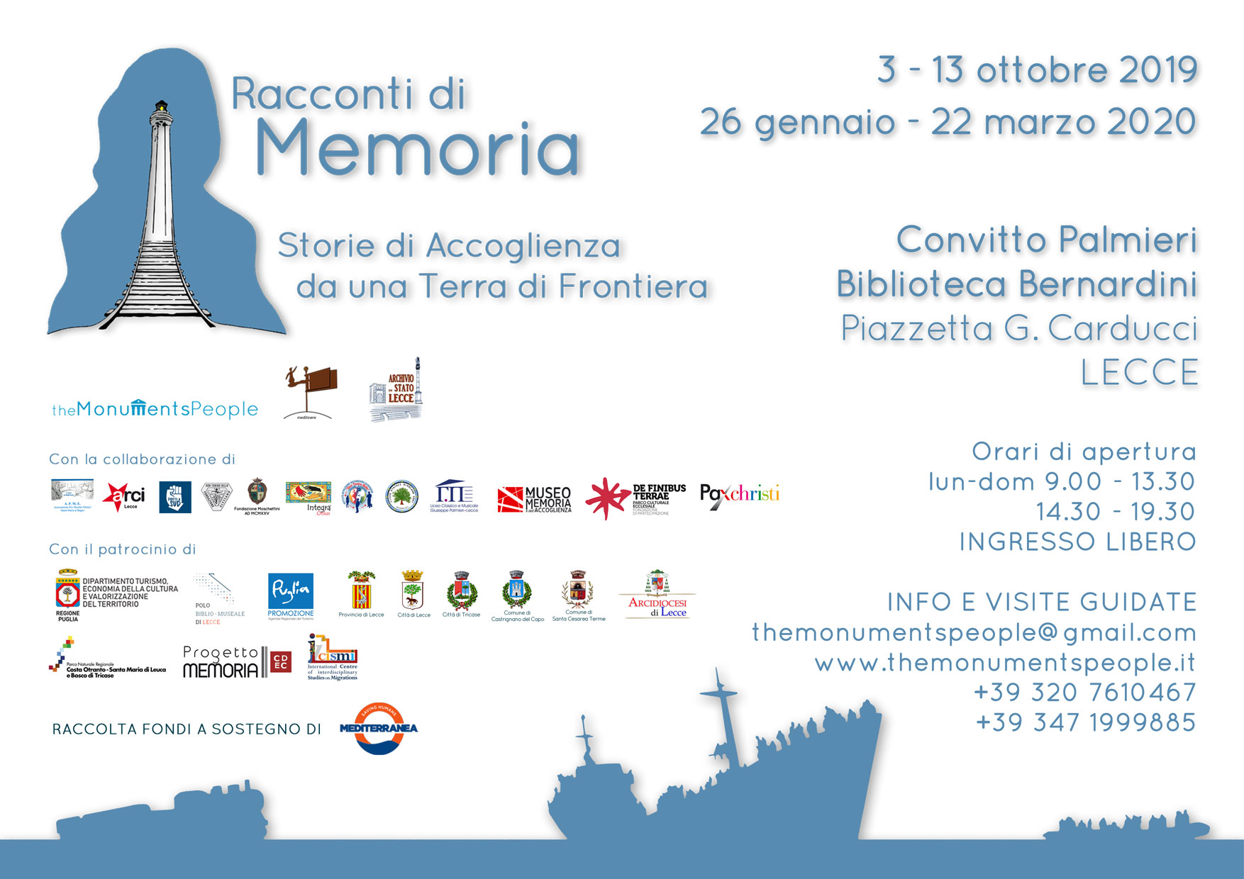 ANTEPRIMA ALLA MOSTRA “RACCONTI DI MEMORIA. STORIE DI ACCOGLIENZA DA UNA TERRA DI FRONTIERA”
