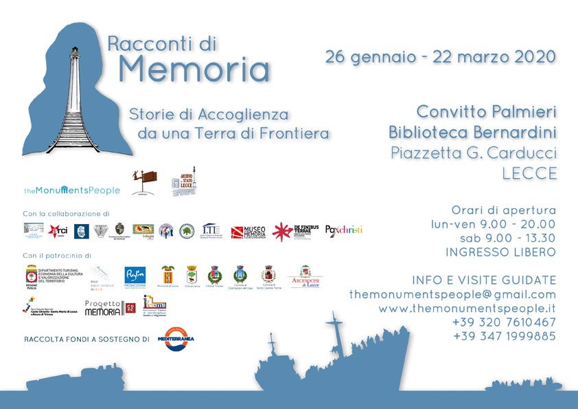 Mostra “Racconti di Memoria. Storie di accoglienza da una terra di frontiera”