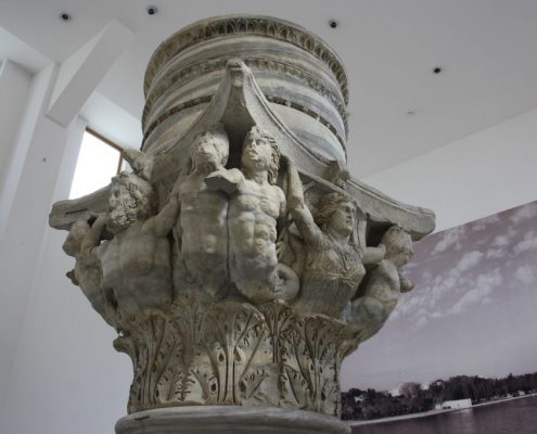 Capitello romano a palazzo Granafei a Brindisi