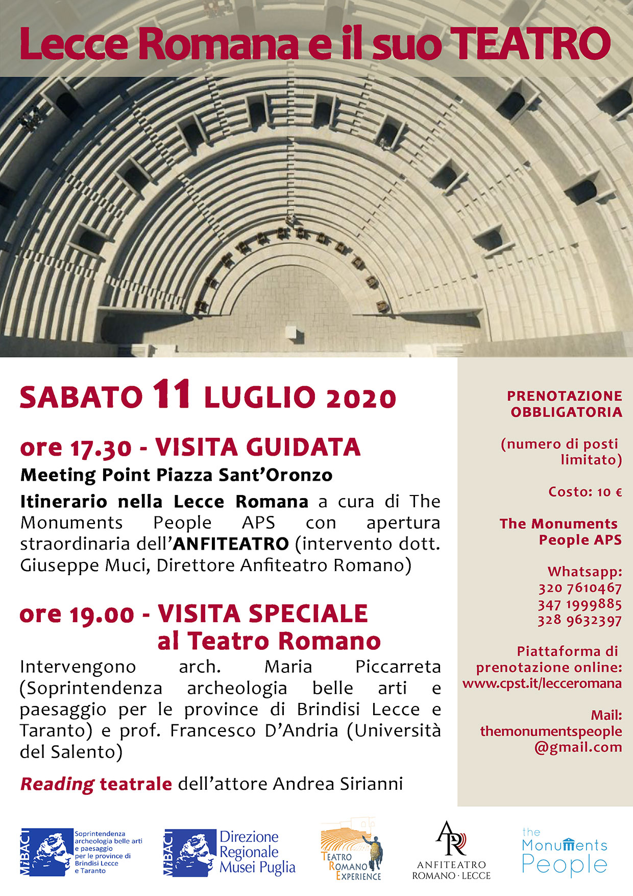 LECCE ROMANA E IL SUO TEATRO