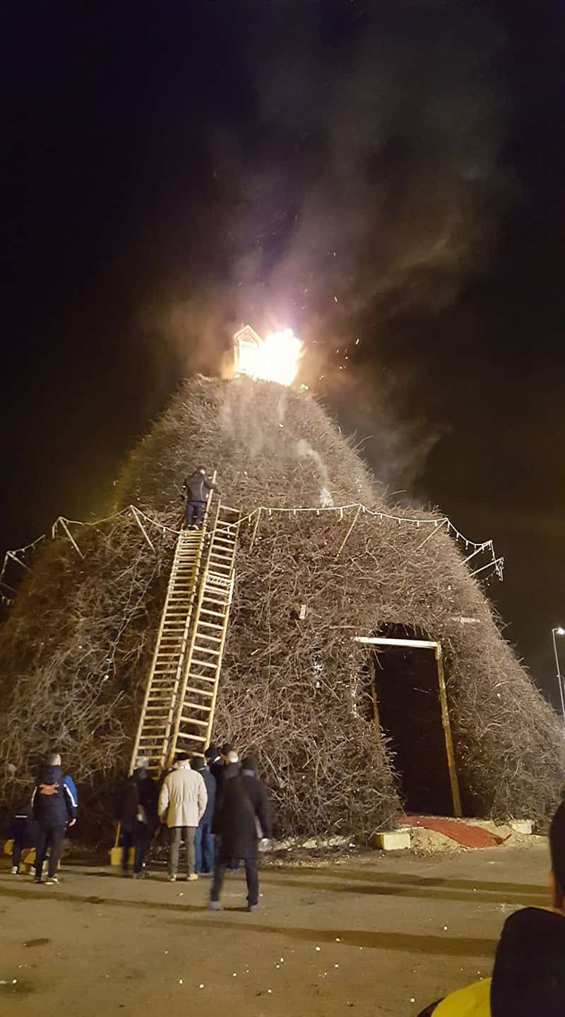 accensione focara di Novoli