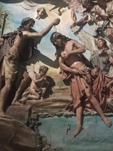 Battistero del Duomo di Lecce in cartapesta opera di Raffaele Caretta