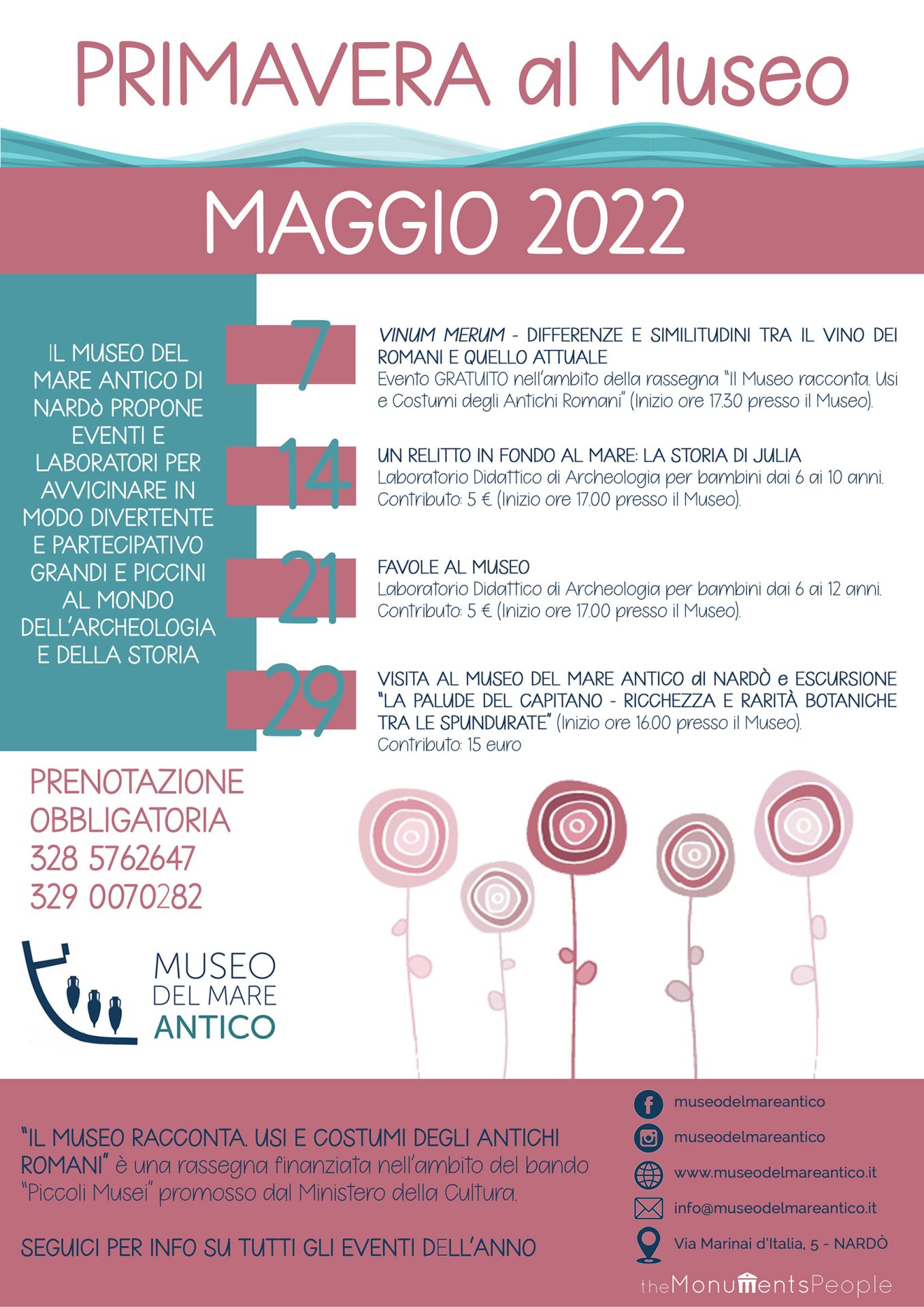 Primavera al Museo – Maggio 2022