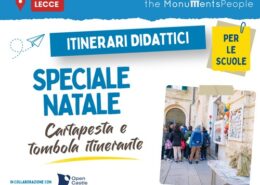 Itinerario natalizio su Lecce per le scuole